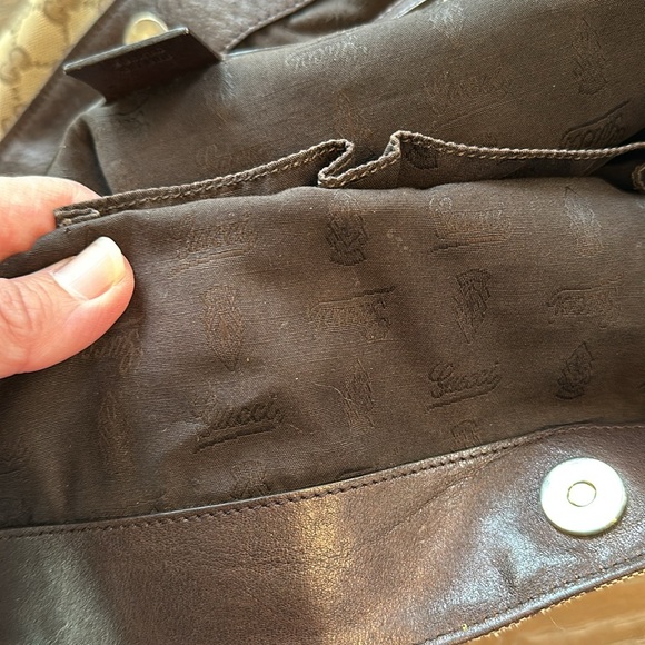 Gucci GG monogram canvas tote bag with COA - Picture 13 of 17